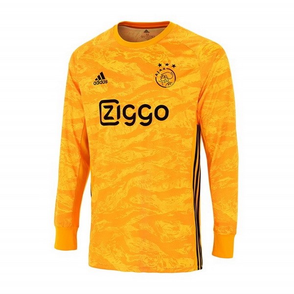 Tailandia Camiseta Ajax 1ª ML Portero 2019 2020 Amarillo